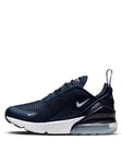 Nike Kids Air Max 270 - Navy, Navy, Size 10 Younger