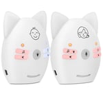 Digtal Audio Baby Monitor Portable Wireless TwoWay Infant Monitor With Night UK