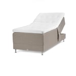 Viking Ekerö DuoFlex Ställbar Säng 210x210 Beige