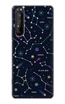 Star Map Zodiac Constellations Case Cover For Sony Xperia 1 II