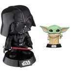 Funko POP!: Star Wars Darth Vader Bobblehead Vinyl Figure POP! 2300 & POP! Vinyl Star Wars: Mandalorian - The Child Yoda Figurine - POP! 48740