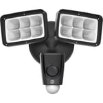 Yale Floodlight Security Camera,  IP65, Motion Detection, 1080 HD FHD, YFL01-BLK