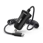 Hama Car Charger micro USB 12V för Smartphone/Tablet - vit