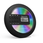 Hernido Portable CD Player for Car, Compact Disc Personal CD Player with FM
