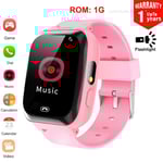 Smart Watch Barn Telefon Watch ROSA pink
