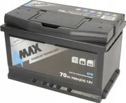 4Max 12V 70Ah/700A Start&Amp Stop Efb-Batteri (P+ Standard) 278X175x175 B13 (Efb/Start)