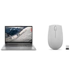 Lenovo IdeaPad 1 | 15 inch Full HD Laptop | AMD Ryzen 5 7520U | 8GB RAM | 256GB SSD | Windows 11 Home | Cloud Grey & 300 Wireless Compact Mouse (Arctic Grey) with battery