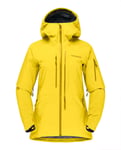 Norröna W Lofoten Gore-Tex Pro Jacket Blazing Yellow