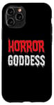 Coque pour iPhone 11 Pro Fan de film d'horreur - Déesse de l'horreur