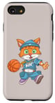 Coque pour iPhone SE (2020) / 7 / 8 Chat de basket