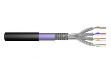 CAT 7 S-FTP outdoor installation cable, 1200 MHz PE, inner Eca (LSZH), AWG 23/1, 50 m, sx, black
