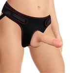 Lovetoy Ingen Easy Strap On 7" Dildo Set Soft Realistic Penis Sex Harness Kit