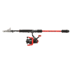 Abu Garcia Max X Teleskopiskt haspelset svart/röd 7' 5-20 g