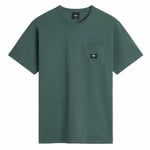 Vans T-Shirt Off The Wall II Pocket Bistro Green (Large)