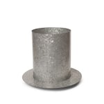 Ferm Living - Auran Pot - Large - Galvanized - Silver - Vaser