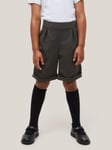 John Lewis Girls' Adjustable Waist City School Shorts