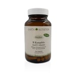 Earth Nutrition - B Kompleks + Vitamin C -120 kapsler