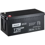 Traction T250 Carbon Batterie Décharge Lente 250Ah agm au Plomb - Accurat