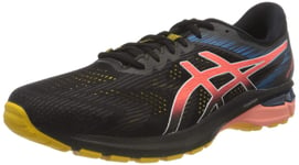 Asics GT-2000 8 Trail, Men’s Running Shoes, Black/Sunrise Red, 10 UK (45 EU)