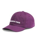 THE NORTH FACE Roomy Norm Cap Black Currant Purple/Horizontal Logo One Size