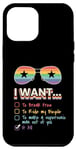 iPhone 14 Plus I Want To Break Free To Ride My Bicycle It All Bike Cyclist Case