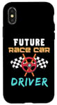 Coque pour iPhone X/XS Dire inspirant Future Car Driver Racing Driving Cars Lover