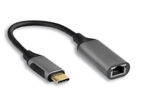 iiglo USB-C til Ethernet RJ45 (Space grey aluminium)