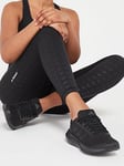 adidas Runfalcon 3.0 Trainers - Black, Black/Black, Size 8, Women