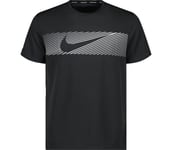 Miler Flash Dri-FIT UV M löpart-shirt Herr BLACK/REFLECTIVE SILV 2XL