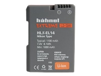 Hähnel Extreme HLX-EL14 - Batteri - Li-Ion - 1100 mAh - for Nikon D3200, D5100, D5200, D5300, D5500, D5600, Df Coolpix P7000, P7100, P7700, P7800