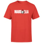 La Casa de Papel Marsella T-Shirt Homme - Rouge - S - Rouge