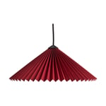 HAY Matin Pendant hanging lamp 38x38 cm Oxide red