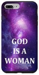 iPhone 7 Plus/8 Plus God Is A Woman Women Are Powerful Galaxy Pattern Song Lyrics Case