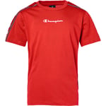 Champion Crewneck T-skjorte Barn - Rød - str. 2XS