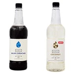 Simply Blue Curacao Syrup 1 Litre & Simply, Sugar Free Coconut Syrup 1 Litre