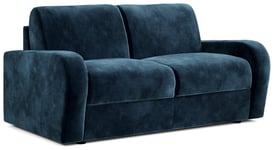 Jay-Be Deco Velvet 2 Seater Sofa Bed - Ink Blue
