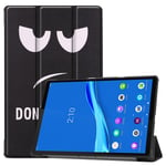 Fodral Tri-fold Lenovo Tab M10 Plus 10.3 Don't Touch Me