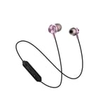 HSKB TWS Écouteurs intra-auriculaires sans fil Bluetooth 4.2 True-Wireless Earphones CVC Noise Cancelling Earbuds Écouteurs étanches avec microphone pour smartphone Android IOS (or rose)