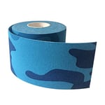 LOOEST Sport Kinesiology Tape 6 Rolls Waterproof Cotton Elastic Kinesiology Tape Muscle Pain Relief Knee Elbow Sports Breast Lift Adhesive Tape Width 2.5-5cm for Sports