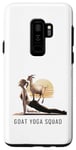 Galaxy S9+ Funny Goat Yoga Squad Warrior Plank Pose For Goat Yoga Case