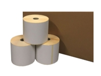 Capture Label 100x192 mm vit, för direkt termisk utskrift, obestruken, permanent 350 st./rulle - (18 rullar per kartong)