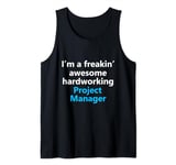 Project Manager Management Job Title Christmas Xmas 2024 Tank Top
