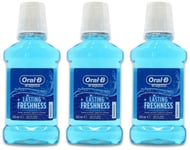 Oral-B Complete Mouthwash Arctic Mint 250ml | Fresh Breath | Oral Care X 3