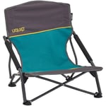 Uquip Chaise de Plage Sandy-Fauteuil Pliant et Confortable-Capacité de Charge 120 Kg, Acier allié, Gris, Standard
