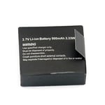 Gp318 3.7v 900mah 3.33wh Li-ion Batteri för Sj4000/sj6000/4k Wifi Actionkamera