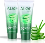 ASYBO 200 ML Aloe Vera Gel – 99% Organic Pure Aloe Vera Hydrating Face & Body Mo
