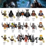 Sagan om ringen Filmer Hobbit Klossar Dockor Mini Action Leksak Figurer B A14