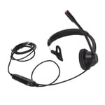 RJ9 Single Ear Headset Cell Phone Headset With Mic Mute Speaker Volume And 6 MAI