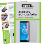 dipos I 5x Screen Protector matte compatible with Alcatel 1B (2020) Protection Films