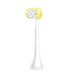 Three-sided Electric Toothbrush USB Charging Ultrasonic Cleaning 3D Brush Head Children Sonic Toothbrush Rechargeable - Yellow